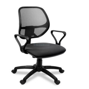 Марс новый Т спинка - сетка черная / сиденье - сетка черная