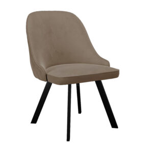 Դիկլայն 266 պտտվող միկրովելյուռ K4 կապուչինո / սև ոտքեր 84*56*56